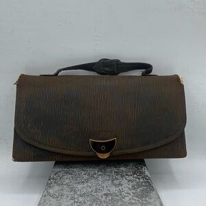 Antique Genuine Seal Purse Has Multiple Pockets Inside And Out Needs Repair